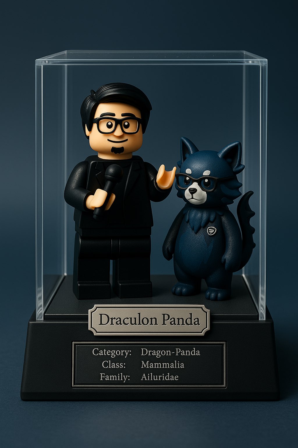 LEGO Minifigure Style AI Prompt Example